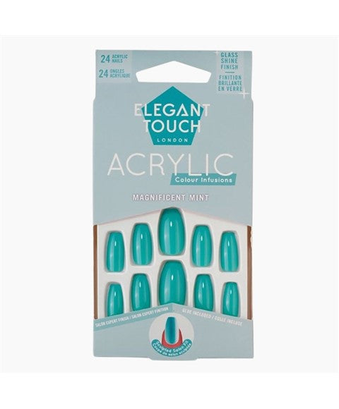 Elegant Touch  Acrylic Magnificent Mint