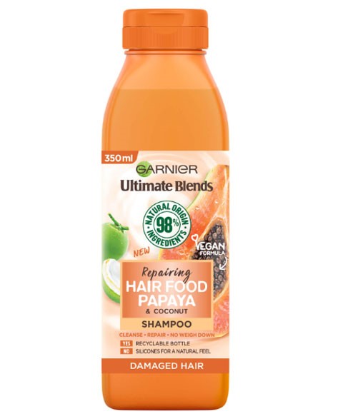 Garnier Ultimate Blends Repairing Hair Food Papaya Shampoo