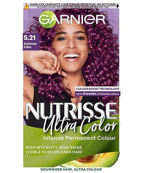 Garnier Nutrisse Ultra Color Intense Permanent Color 5.21 Intense Lilac