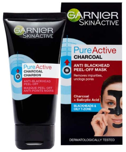 Garnier Pure Active Charcoal Anti Blackhead Peel Off Mask
