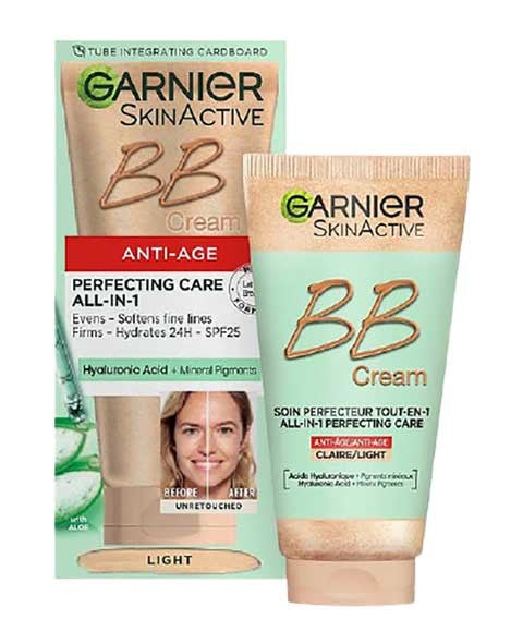 Garnier Skin Active Anti Age Perfecting Care All In 1 BB Cream Light