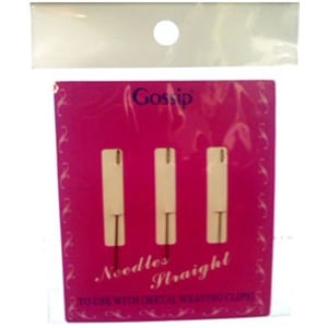 Gossip  Straight Weaving Needle 3PCS