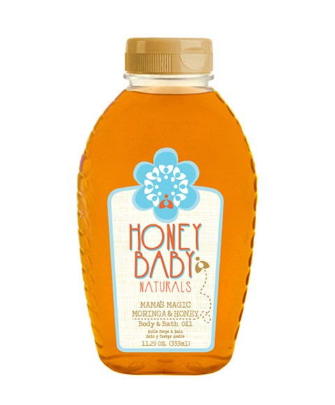 Honey Baby Naturals Mamas Magic Moringa And Honey Body And Bath Oil