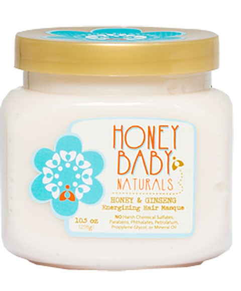 Honey Baby Naturals Honey And Ginseng Energizing Hair Masque