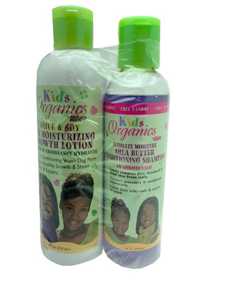 Africas Best Kids Organics Olive And Soy Oil Moisturizing Growth Lotion