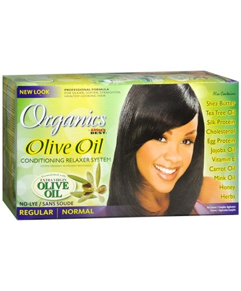 Africas Best Organics Olive Oil No Lye Conditioning Relaxer