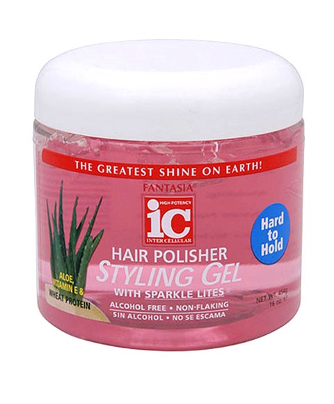 Fantasia IC Hard To Hold Styling Gel With Sparkle Lites