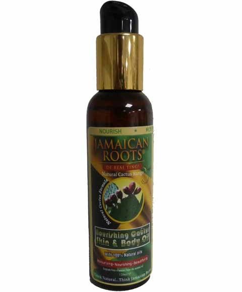 Jamaican Roots Nourishing Cactus Skin And Body Oil