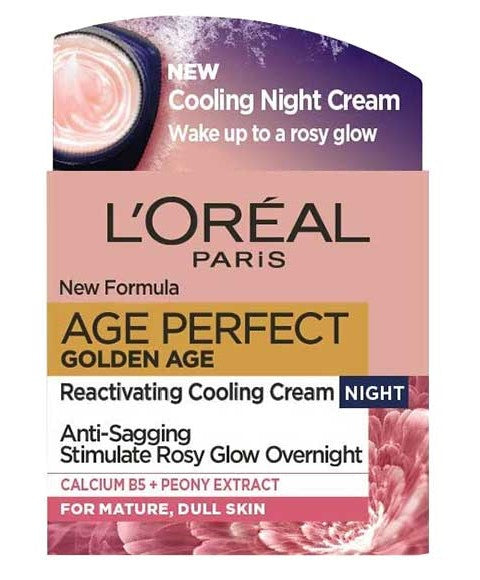 Loreal Age Perfect Golden Age Reactivating Cooling Night Cream