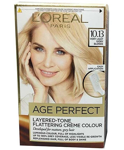 Loreal Age Perfect Layered Tone Flattering Creme 10.13 Very Light Ivory Blonde