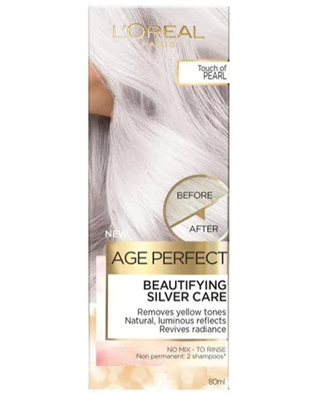 Loreal Age Perfect Beautifying Silver Care Color Touch Of Pearl