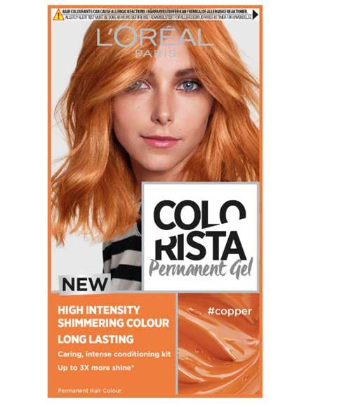 Loreal Colorista Permanent Gel Copper