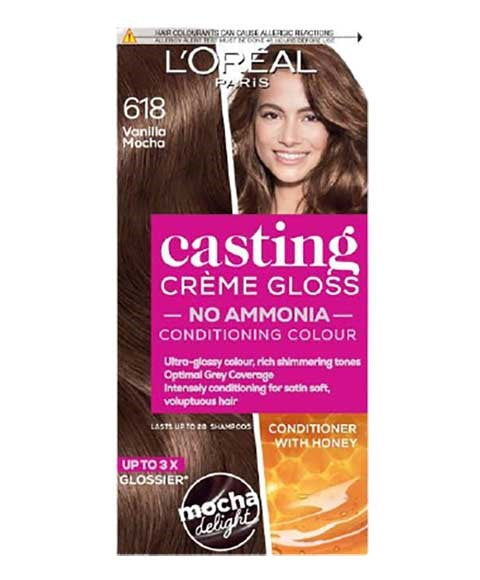 Loreal Casting Creme Gloss Conditioning Color 618 Vanilla Mocha