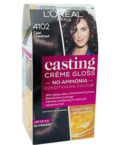 Loreal Casting Creme Gloss Conditioning Color 4102 Cool Chestnut