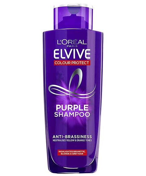 Loreal Elvive Color Protect Anti Brassiness Purple Shampoo