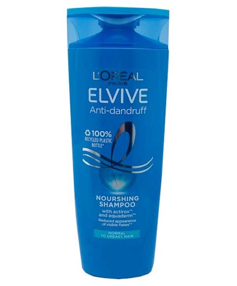 Loreal Elvive Anti Dandruff Nourishing Shampoo Normal To Greasy Hair