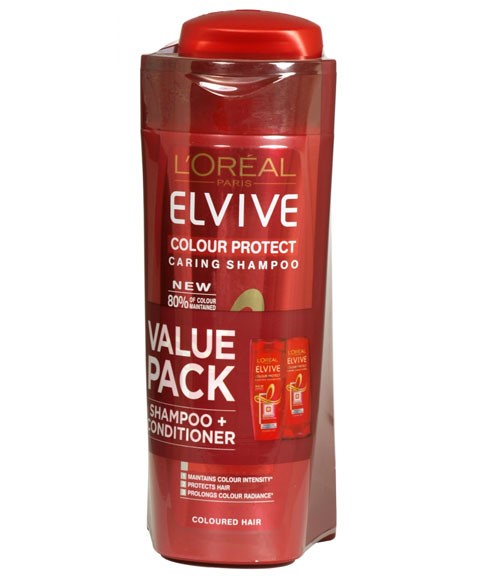 LOreal Elvive Colour Protect Value Pack Shampoo And Conditioner