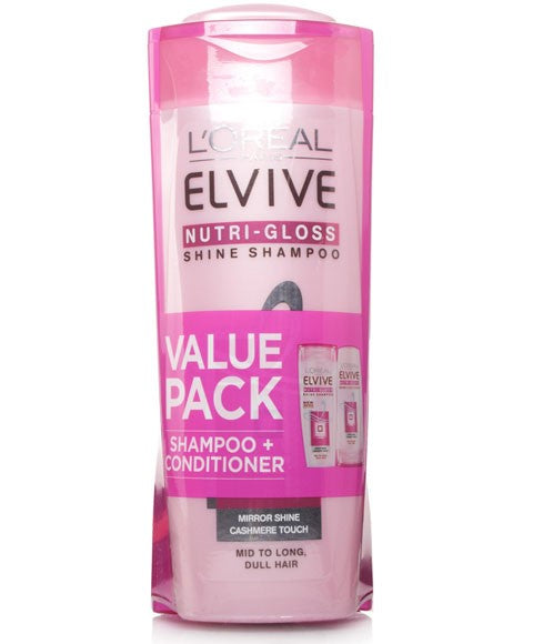 loreal Elvive Nutrigloss Shampoo And Conditioner