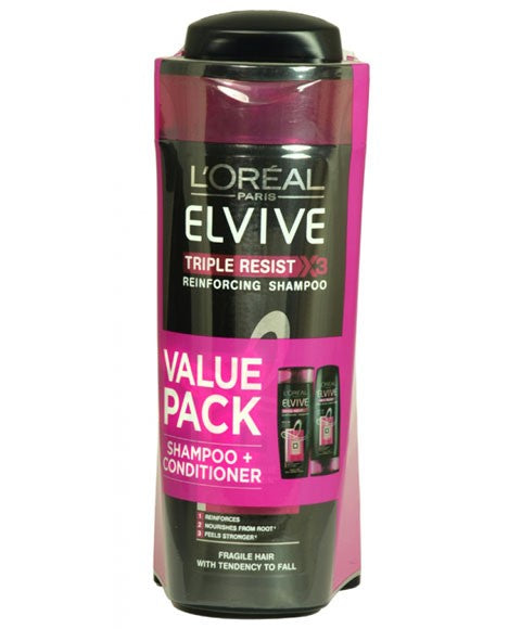 Loreal Elvive Triple Resist Shampoo And Conditioner