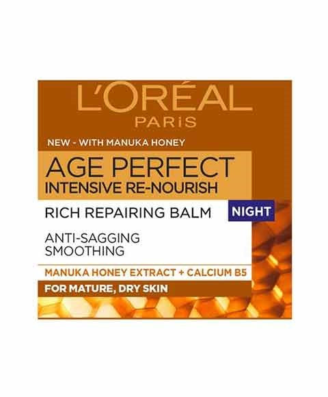 Loreal Age Perfect Manuka Honey Rich Repairing Balm Night