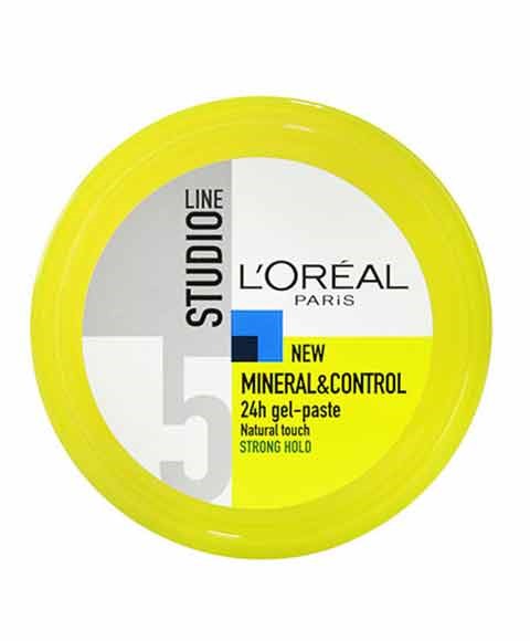 Loreal Studio Line 5 Mineral And Control 24H Gel Paste Strong Hold