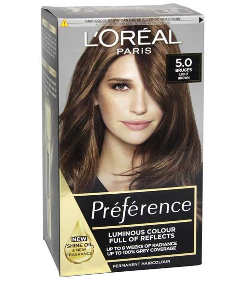 Loreal Preference Infinia Permanent Color 5 Palma
