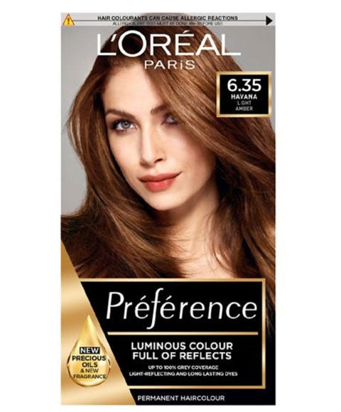 Loreal Preference Infinia Permanent Color 6.35
