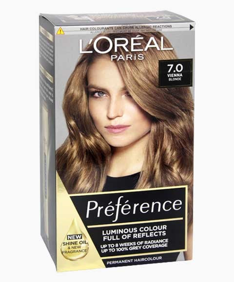 Loreal Preference Luminous Permanent Hair Color Vienna Blonde