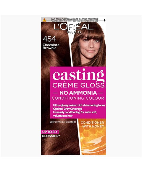 loreal Casting Creme Gloss Conditioning Color 454 Chocolate Brownie