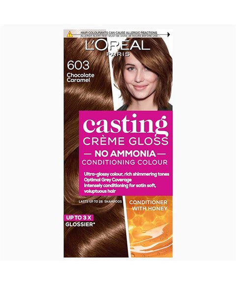 loreal Casting Creme Gloss Conditioning Color 603 Chocolate Caramel