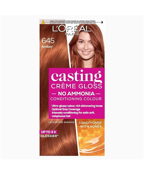 loreal Casting Creme Gloss Conditioning Color 645 Amber