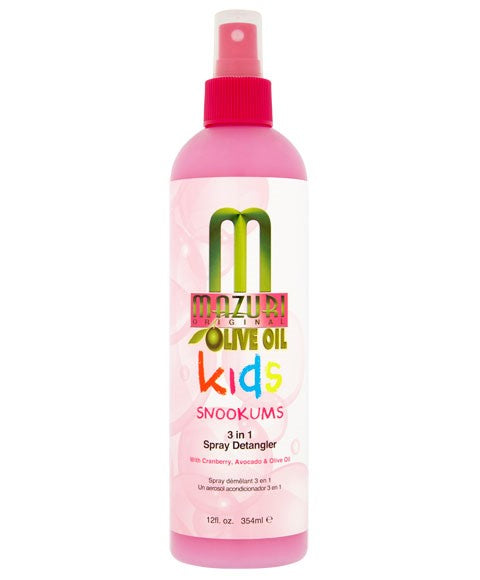 Mazuri Kids Snookums 3 In 1 Detangler Spray