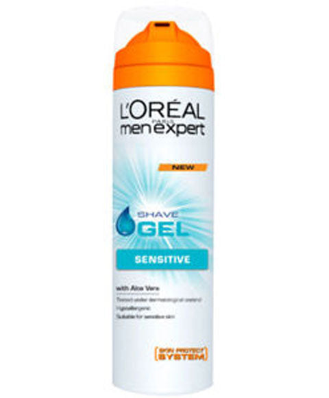 loreal Men Expert Sensitive Shave Gel With Aloe Vera