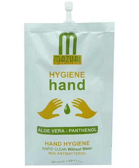 Mazuri Hygenie Antibacterial Hand Sanitizer Sachet