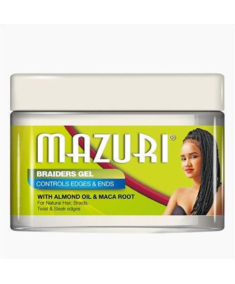 Mazuri Braiders Gel Controls Edges And Ends With Almond Oil & Maca Root