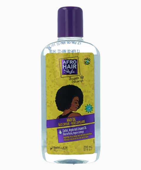 Novex Afro Hair Style Castor Argan And Linseed Hair Oil