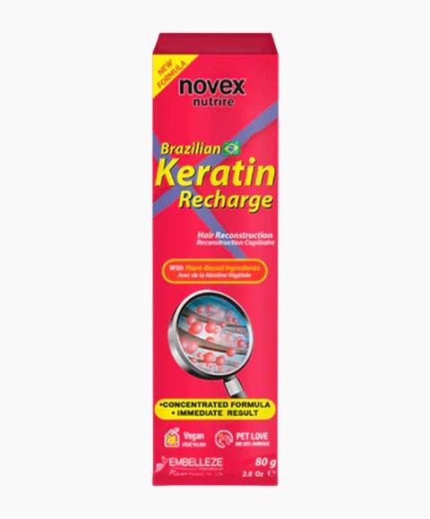Novex Brazilian Keratin Recharge Hair Reconstruction 80g