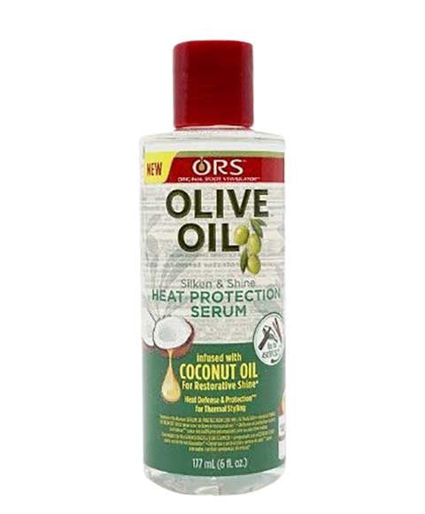 Organic Root Stimulator ORS Olive Oil Heat Protection Serum Infused With Coconut Oil
