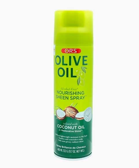 Organic Root Stimulator ORS Olive Oil Nourishing Sheen Spray Infused With Coconut Oil