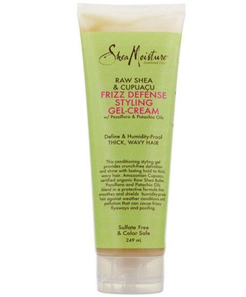 shea moisture Raw Shea And Cupacu Frizz Defense Styling Gel Cream