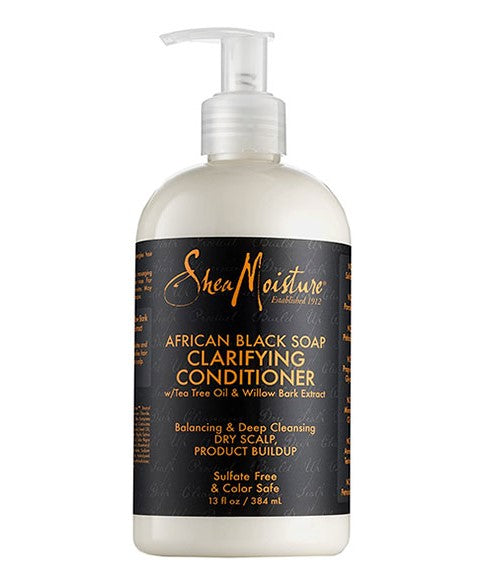 Shea Moisture African Black Soap Clarifying Conditioner With Tea Tree Oil