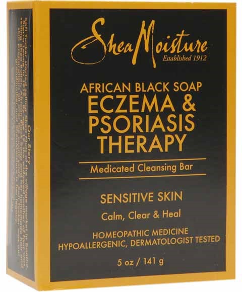shea moisture African Black Soap Eczema And Psoriasis Therapy