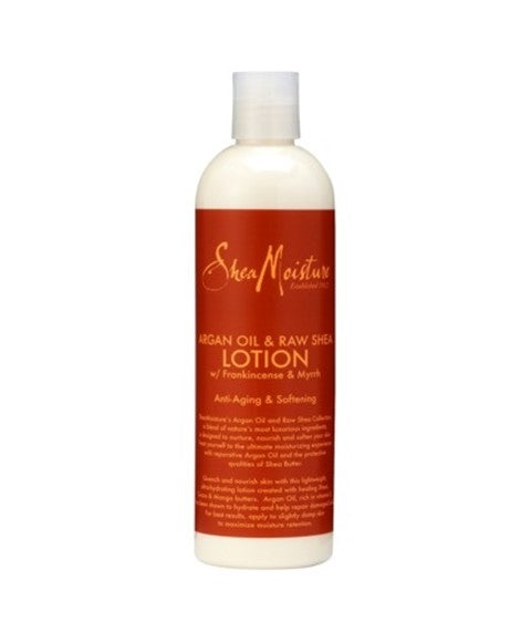 Shea Moisture Argan Oil Raw Shea Butter Body Lotion