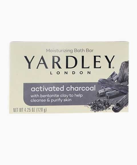 Yardley Activated Charcoal Moisturizing Bath Bar