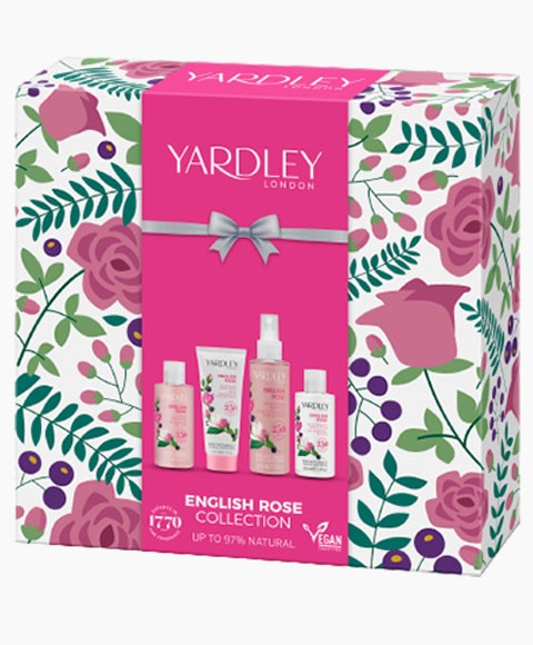 Yardley English Rose Collection Bath And Body Gift Set