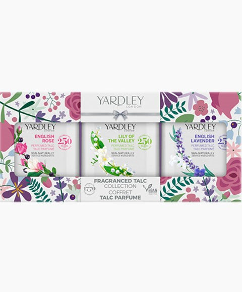 Yardley Fragranced Talc Collection Gift Set