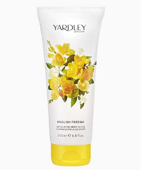 Yardley English Freesia Exfoliating Body Scrub