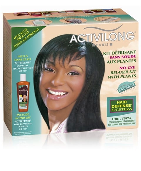 Activilong No Lye Relaxer Kit With Plants