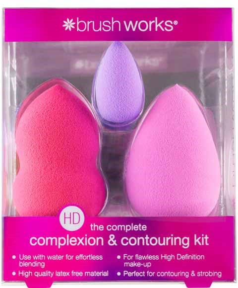 Invogue Brush Works HD The Complete Complexion And Contouring Kit