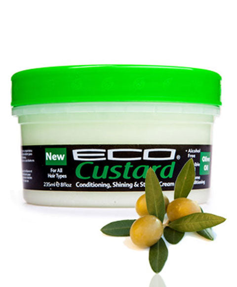 Ecoco Olive Oil Custard Styling Cream